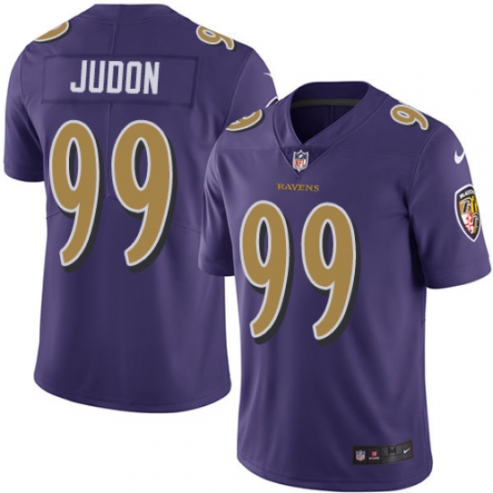 Youth Nike Baltimore Ravens 99 Matt Judon Limited Purple Rush Vapor Untouchable NFL Jersey