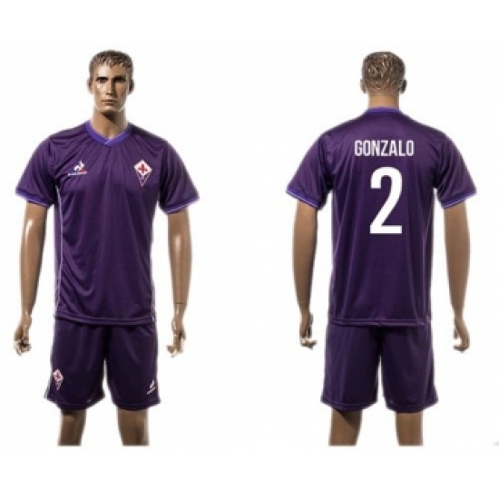 Florence 2 Gonzalo Home Soccer Club Jersey