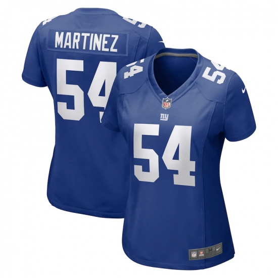 Women's New York Giants 54 Blake Martinez Nike Royal Game Jersey