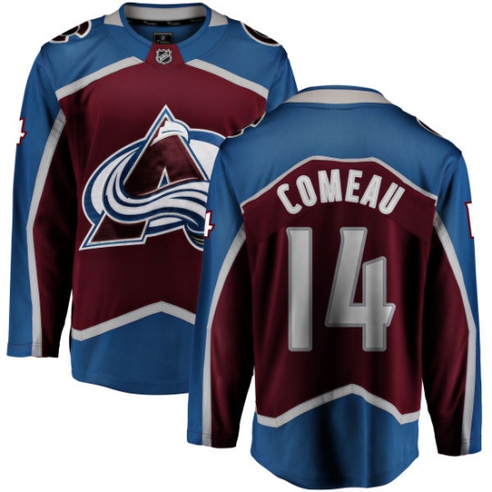 Youth Colorado Avalanche 14 Blake Comeau Fanatics Branded Maroon Home Breakaway NHL Jersey