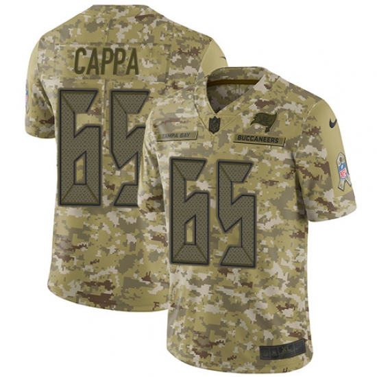 Youth Nike Tampa Bay Buccaneers 66 Ryan Jensen Limited Camo 2018 Salute to Service NFL Jersey