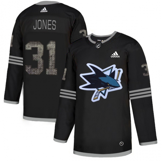 Men's Adidas San Jose Sharks 48 Tomas Hertl Black Authentic Classic Stitched NHL Jersey