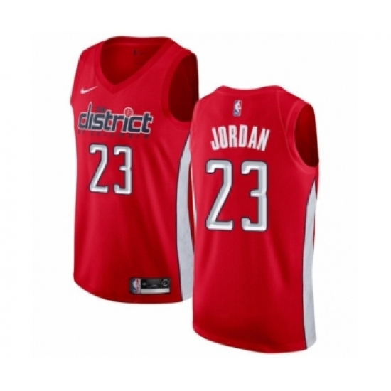 Youth Nike Washington Wizards 23 Michael Jordan Red Swingman Jersey - Earned Edition