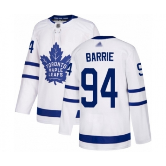 Youth Toronto Maple Leafs 94 Tyson Barrie Authentic White Away Hockey Jersey