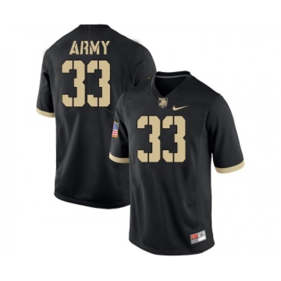 Army Black Knights 33 Darnell Woolfolk Black College Football Jersey