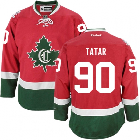 Youth Reebok Montreal Canadiens 90 Tomas Tatar Authentic Red New CD NHL Jersey