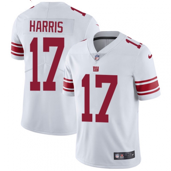 Youth Nike New York Giants 17 Dwayne Harris Elite White NFL Jersey