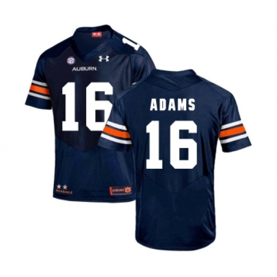 Auburn Tigers 16 Devin Adams Navy College Football Jersey