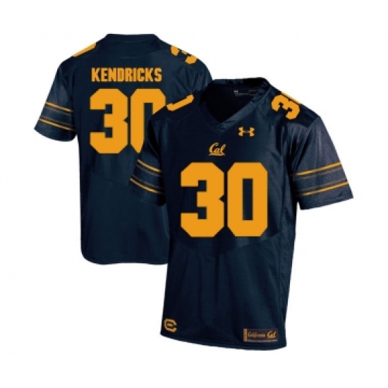 California Golden Bears 30 Mychal Kendricks Navy College Football Jersey