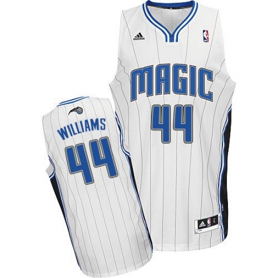 Men's Adidas Orlando Magic 44 Jason Williams Swingman White Home NBA Jersey