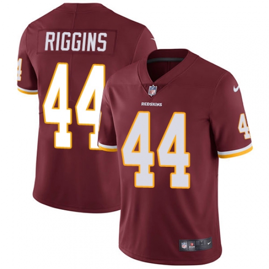 Men's Nike Washington Redskins 44 John Riggins Burgundy Red Team Color Vapor Untouchable Limited Player NFL Jersey