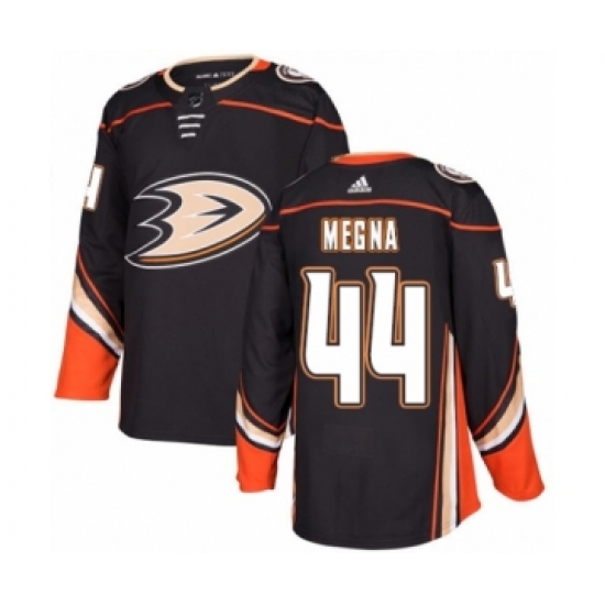 Youth Adidas Anaheim Ducks 44 Jaycob Megna Premier Black Home NHL Jersey