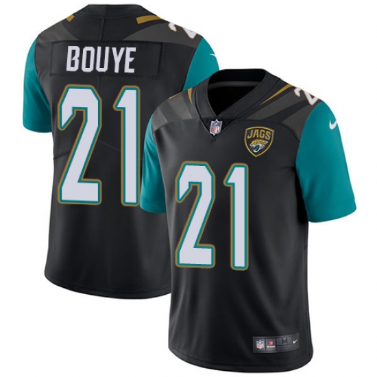 Youth Nike Jacksonville Jaguars 21 A.J. Bouye Black Alternate Vapor Untouchable Limited Player NFL Jersey