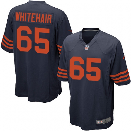 Men's Nike Chicago Bears 65 Cody Whitehair Game Navy Blue Alternate NFL Jersey