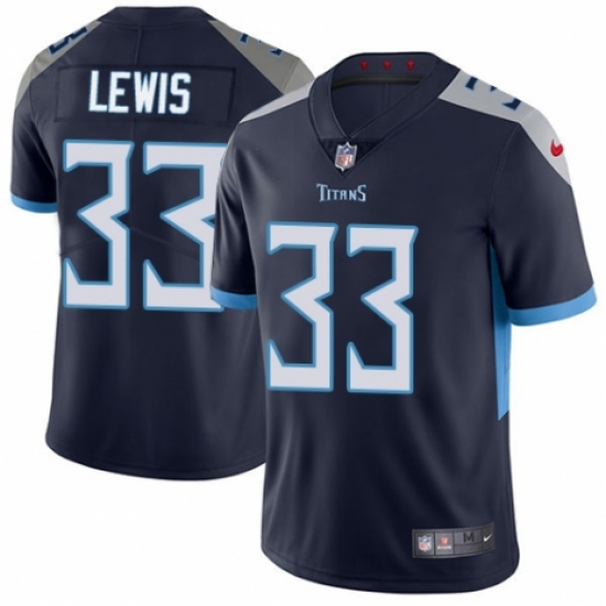 Youth Nike Tennessee Titans 33 Dion Lewis Navy Blue Team Color Vapor Untouchable Elite Player NFL Jersey