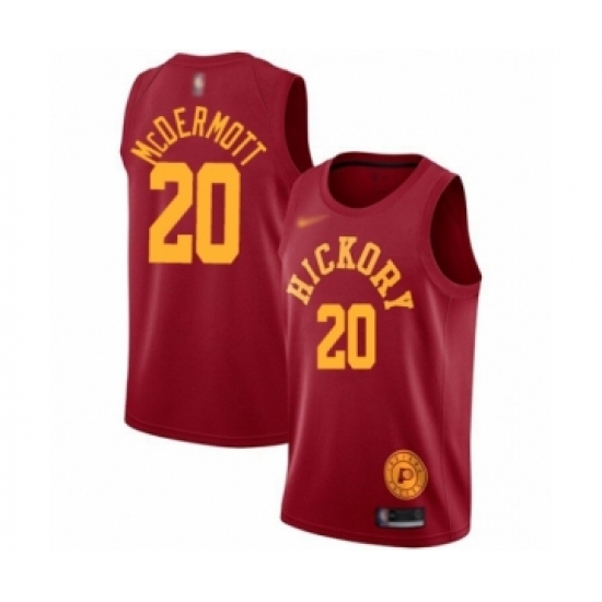 Women's Indiana Pacers 20 Doug McDermott Swingman Red Hardwood Classics Basketball Jersey