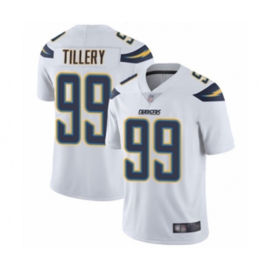 Youth Los Angeles Chargers 99 Jerry Tillery White Vapor Untouchable Limited Player Football Jersey