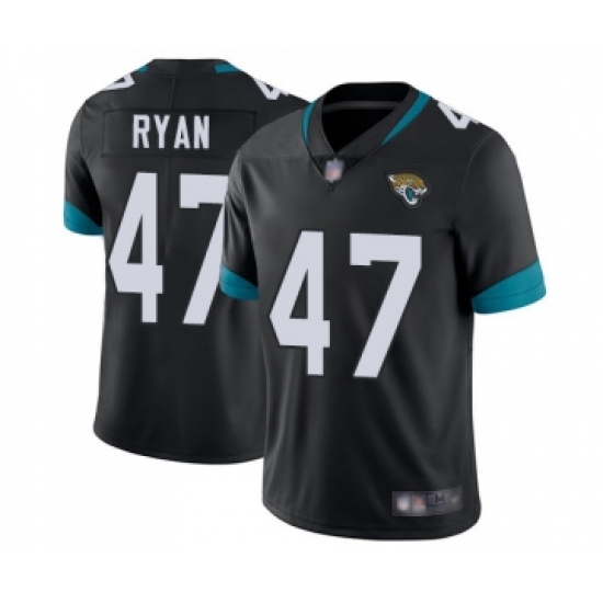 Men's Jacksonville Jaguars 47 Jake Ryan Black Team Color Vapor Untouchable Limited Player Football Jersey