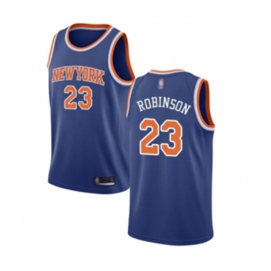 Youth New York Knicks 23 Mitchell Robinson Swingman Royal Blue Basketball Jersey - Icon Edition