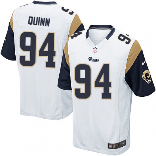 Men's Nike Los Angeles Rams 94 Robert Quinn Game White NFL Jersey