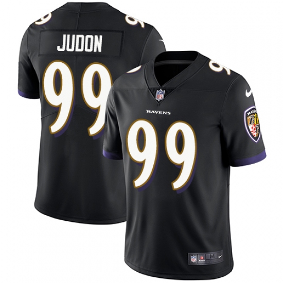 Youth Nike Baltimore Ravens 99 Matt Judon Black Alternate Vapor Untouchable Limited Player NFL Jersey