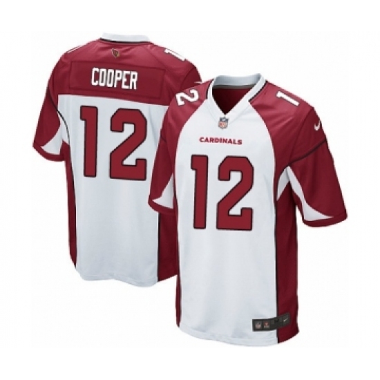 Men's Nike Arizona Cardinals 12 Pharoh Cooper Game White NFL Jersey