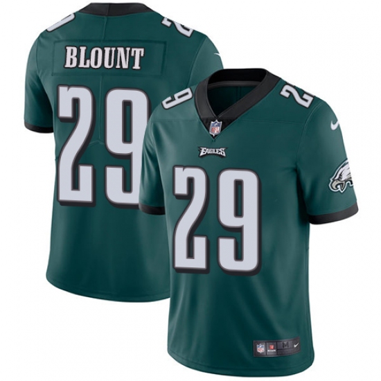 Youth Nike Philadelphia Eagles 29 LeGarrette Blount Midnight Green Team Color Vapor Untouchable Limited Player NFL Jersey