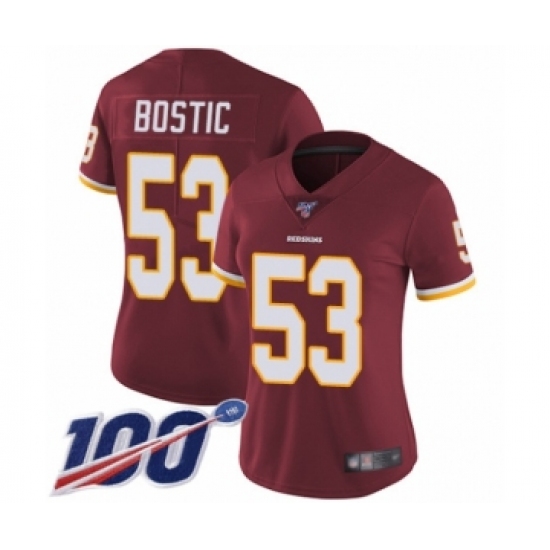 Women's Washington Redskins 53 Jon Bostic Limited Camo Rush Realtree Football Jersey