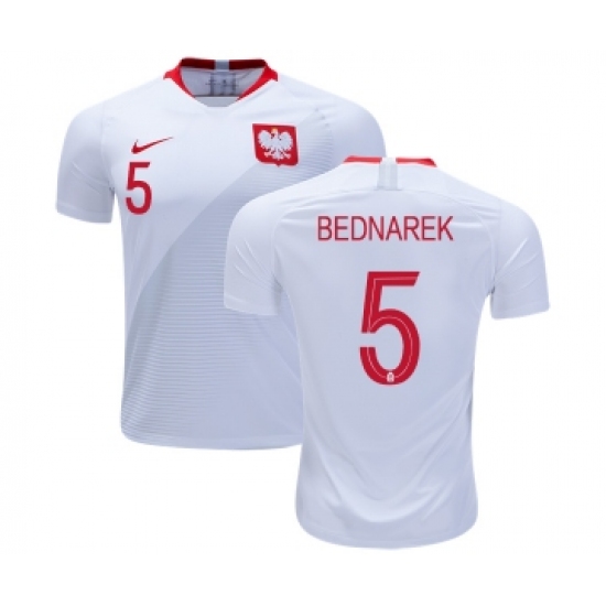 Poland 5 BEDNAREK Home Soccer Country Jersey