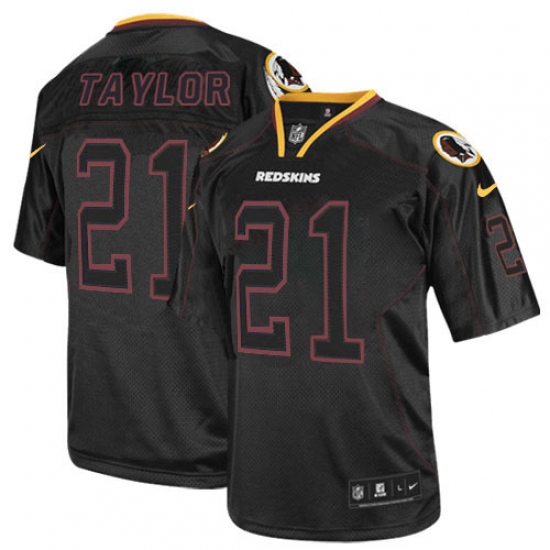 Men's Nike Washington Redskins 21 Sean Taylor Elite Lights Out Black NFL Jersey