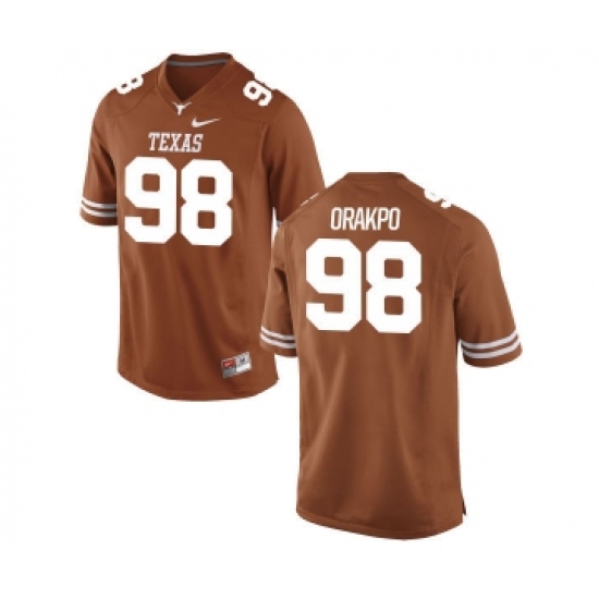 Texas Longhorns 98 Brian Orakpo Orange Nike College Jersey