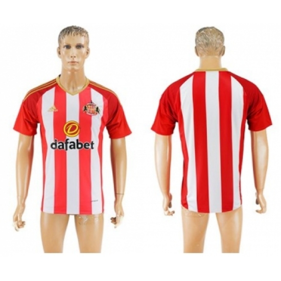 Sunderland Blank Home Soccer Club Jersey