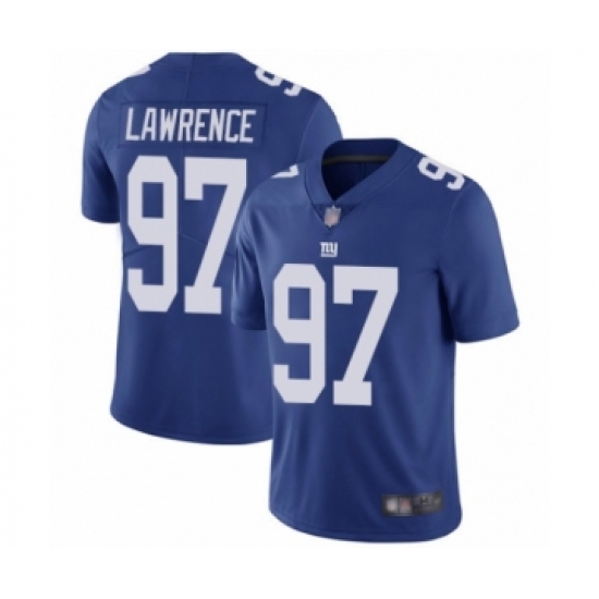 Men's New York Giants 97 Dexter Lawrence Royal Blue Team Color Vapor Untouchable Limited Player Football Jersey