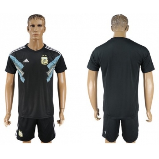 Argentina Blank Away Soccer Country Jersey