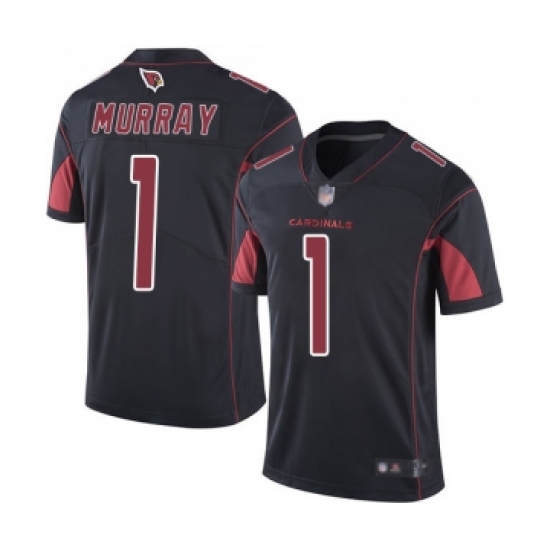 Men's Arizona Cardinals 1 Kyler Murray Limited Black Rush Vapor Untouchable Football Jersey