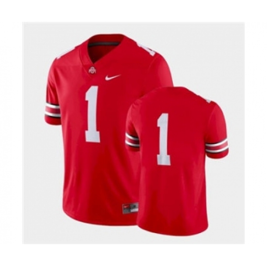 Men's Ohio State Buckeyes Scarlet Game Football Jersey Ohio State Buckeyes