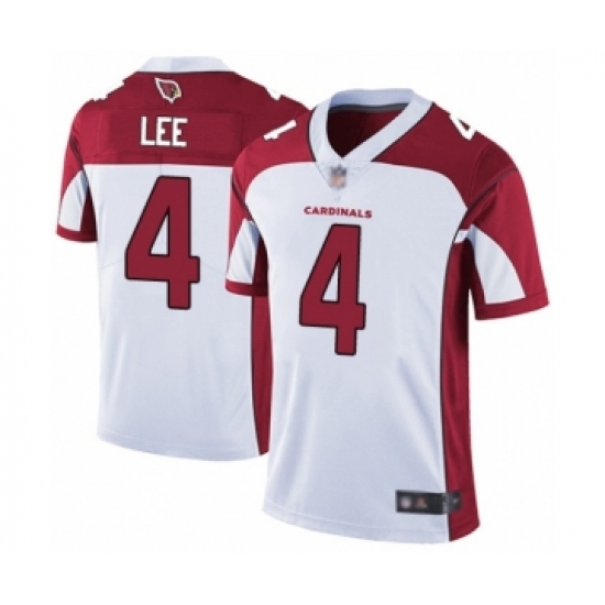 Youth Arizona Cardinals 4 Andy Lee White Vapor Untouchable Limited Player Football Jersey