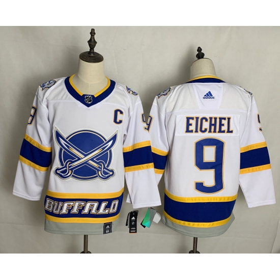 Men's Buffalo Sabres 9 Jack Eichel White 2020-21 Special Edition Replica Player Jersey