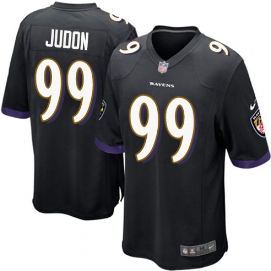 Men's Nike Baltimore Ravens 99 Matt Judon Game Black Alternate NFL Jersey