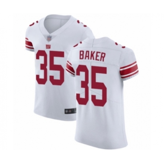 Men's New York Giants 35 Deandre Baker White Vapor Untouchable Elite Player Football Jersey