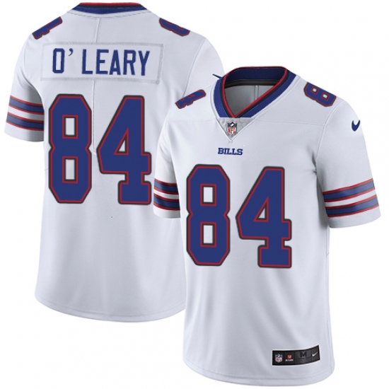 Youth Nike Buffalo Bills 84 Nick O'Leary White Vapor Untouchable Limited Player NFL Jersey