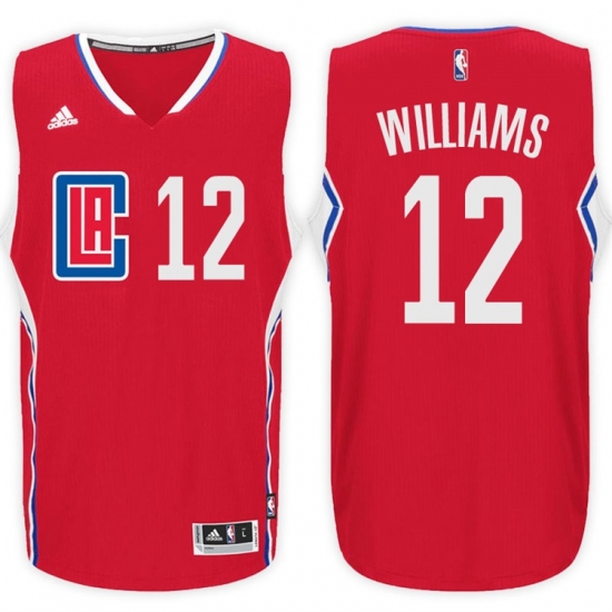 Los Angeles Clippers 12 Louis Williams Road Red New Swingman Stitched NBA Jersey