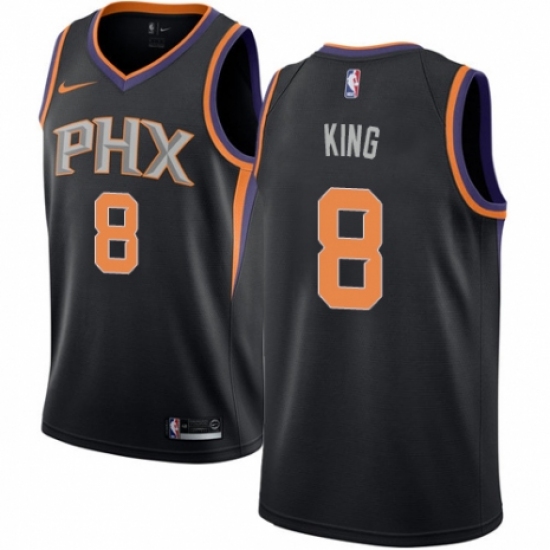 Youth Nike Phoenix Suns 8 George King Swingman Black NBA Jersey Statement Edition