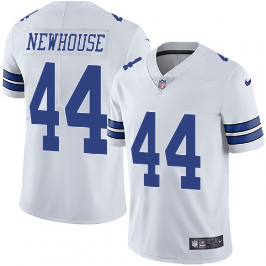 Youth Nike Dallas Cowboys 44 Robert Newhouse White Vapor Untouchable Limited Player NFL Jersey