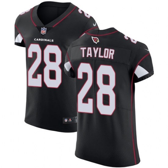 Men's Nike Arizona Cardinals 28 Jamar Taylor Black Alternate Vapor Untouchable Elite Player NFL Jersey