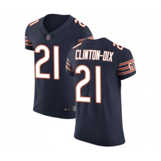 Men's Chicago Bears 21 Ha Clinton-Dix Navy Blue Team Color Vapor Untouchable Elite Player Football Jersey