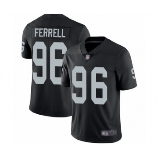 Youth Oakland Raiders 96 Clelin Ferrell Black Team Color Vapor Untouchable Limited Player Football Jersey