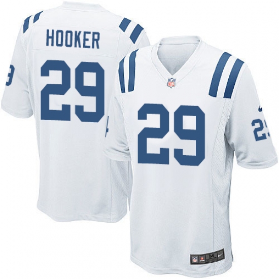 Men's Nike Indianapolis Colts 29 Malik Hooker Game White NFL Jersey