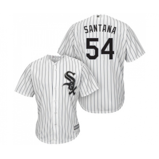 Youth Chicago White Sox 54 Ervin Santana Replica White Home Cool Base Baseball Jersey