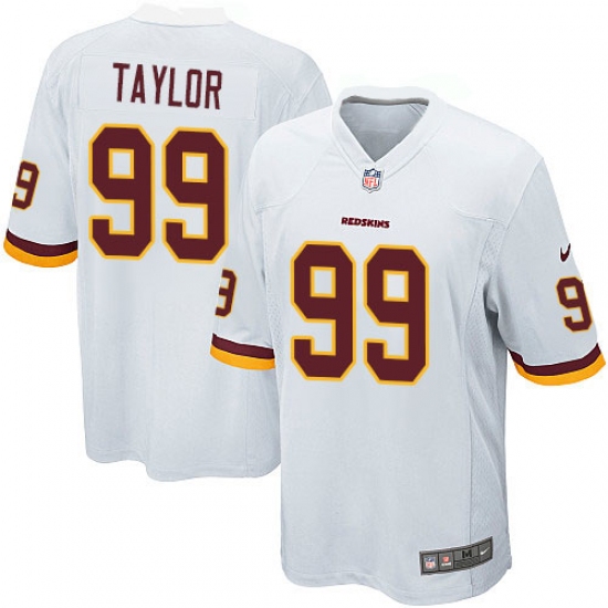 Men's Nike Washington Redskins 99 Phil Taylor Game White NFL Jersey